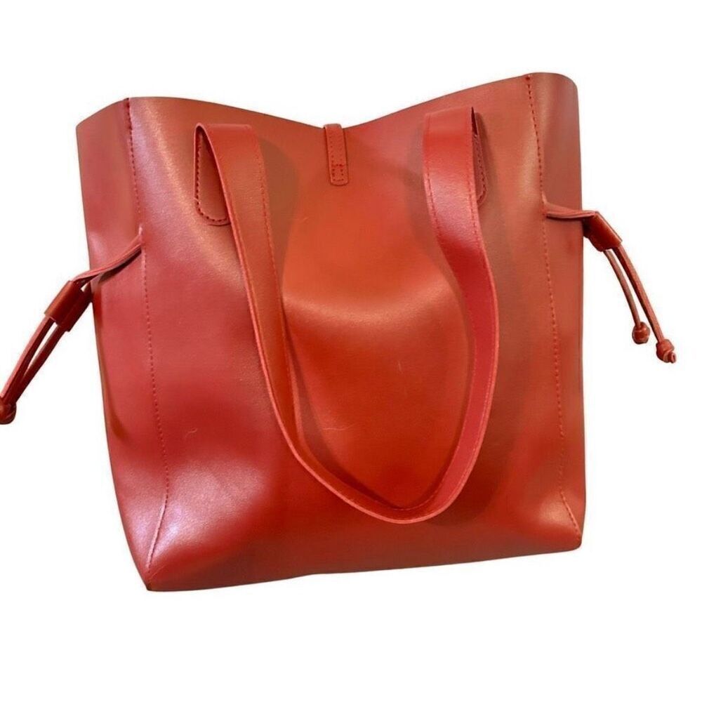 Large Red Tote - Picture 2 of 5